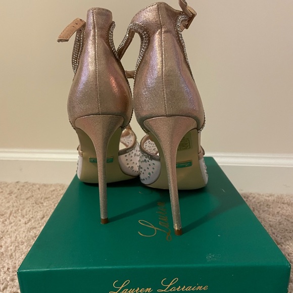 *BRAND NEW! Lauren Lorraine Stilettos!!  Perfect for Wedding, Prom, and Formal!! - Picture 5 of 14